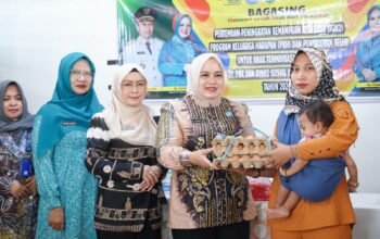 Target Nol Stunting, PKK Bagikan Ribuan Telur Kepada Anak 4 IMG 20260331 WA0023