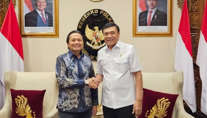 Ramadan Jadi Momentum Silaturahmi, Wagub Kalsel Temui Menko Polkam di Jakarta