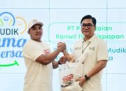 Selalu Hadir Melayani Sepenuh Hati, Pegadaian Berangkatkan Ratusan Pemudik dari Balikpapan