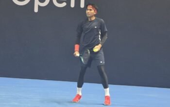 Petenis Asal Banjarmasin, Rifqi Dihentikan Maxim dari Rusia di Semifinal di ITF Maanshan,l China 4 IMG 20260328 182816