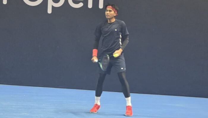Petenis Asal Banjarmasin, Rifqi Dihentikan Maxim dari Rusia di Semifinal di ITF Maanshan,l China