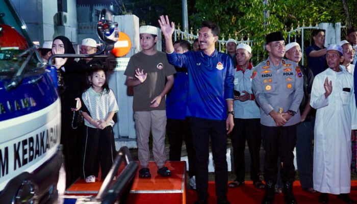 89 Relawan Buser 690 Banjar Meriahkan Pawai Gema Takbiran