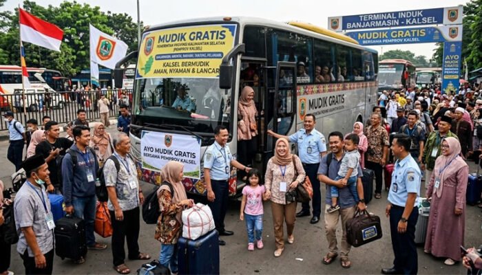 Pemprov Kalsel Sediakan Mudik Jalur Darat dan Laut