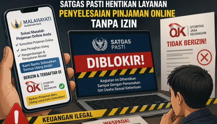 Catut OJK, Satgas Pasti Hentikan Kegiatan PT Malahayati Nusantara Raya