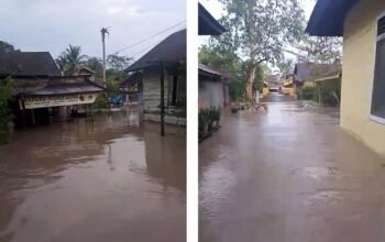 Tiga Desa di Tapin Terendam 5 1 2 klm 6 cm banjir