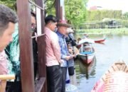 Warisan Budaya Sungai, Dermaga Pasar Terapung ada di TMII