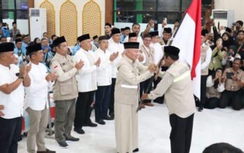 135 klm adp prov Gubernur Kalsel lepas kloter pertama