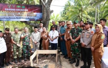 Pembangunan Jembatan Perintis Garuda Kecamatan Kusan Hilir Dimulai 4 Hal 12 Tanbu 35 klm 8