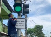 Traffic Light di Simpang Paringin Barat dan Halong Diganti