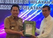 Bupati Balangan Serahkan LKPD Unaudited 2025 ke BPK Kalsel