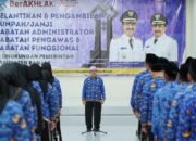 Lantik Pejabat, Wabup Ingatkan Pelayanan Tidak Berbelit-Belit