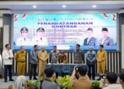 Bupati Kotabaru Hadiri Penandatangan Kontrak Lajutan Pembangunan Jembatan Pulau Laut