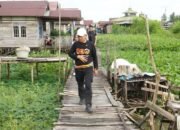 Wali Kota Banjarmasin Hm Yamin Tinjau Titian Rusak