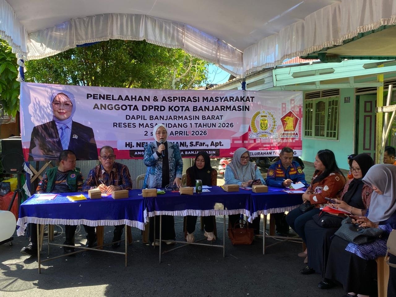 Warga Teluk Tiram Apresiasi Respons Cepat Aspirasi di Reses Neli Lestriani 1 Hal 5 3 KLM Reses Neli bawah HL