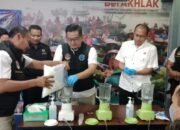BNNP Kalsel Musnahkan Barang Bukti Narkotika Antara Provinsi Sebanyak 1.998, 64 Gram