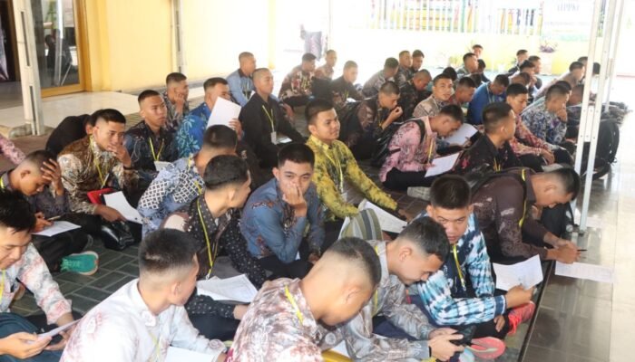 Polres HST Rikmin Awal Penerimaan Taruna, Bintara dan Tamtama Polri
