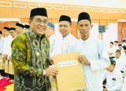 Bupati HSU Hadiri Halal Bihalal Bersama Jemaah Calon Haji 2026