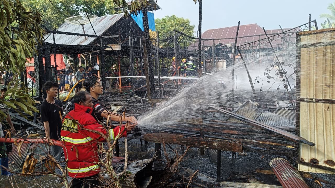 Tiga Rumah Ludes Dilalap Api di Babirik Hulu 1 IMG 20260402 WA0058