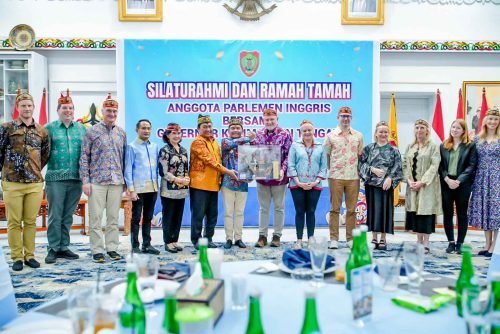 Terima Kunker Parlemen Inggris, Gubernur Kalteng Tegaskan Pentingnya Persahabatan Antar Bangsa