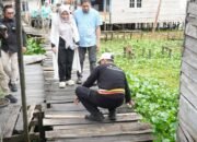 Titian Rusak Ancam Keselamatan Warga Murung Selong, Pemko Banjarmasin Gerak Cepat