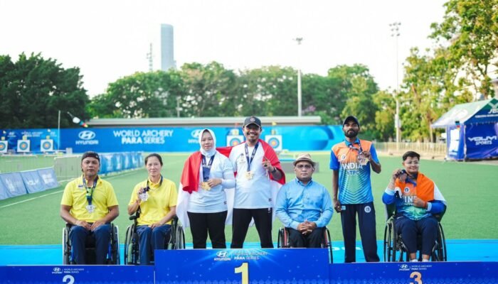 Atlet NPC Kalsel, Rianty Ananda Raih Dua Medali Emas di Hyundai World Archery Para Series Bangkok