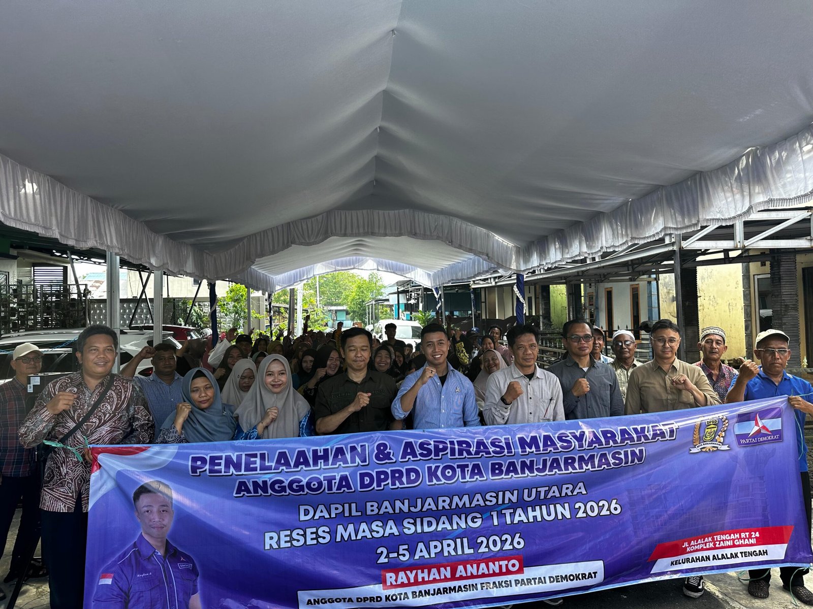 Anggota Dewan Rayhan Tampung Keluhan Warga Banjarmasin Utara, dari Jalan Rusal Hingga KIP 1 IMG 20260405 WA0034 scaled