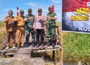 TNI Kodim 1010 Tapin Bangun Jembatan Garuda di Pelosok Tapin, Buka Akses dan Dongkrak Ekonomi Desa