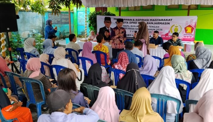 Reses DPRD Banjarmasin, Warga Soroti Infrastruktur Rusak dan Banjir