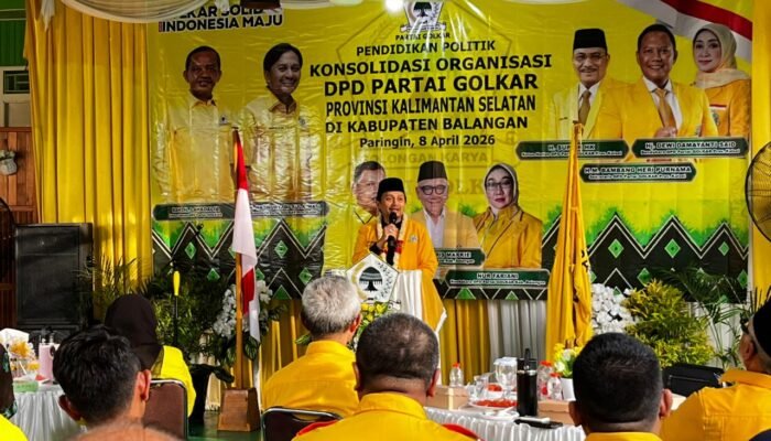 Ketua Golkar Kalsel Perkuat Konsolidasi di Balangan, Dorong Pengabdian Nyata untuk Masyarakat