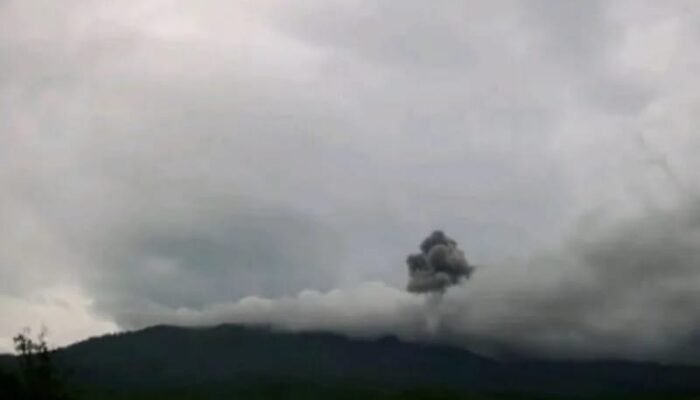 Gunung Lewotobi Laki-laki di Flores Timur Kembali Meletus, Kolom Abu Capai 500 Meter