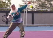 Ketua TP PKK Kalsel Resmikan Lapangan Tenis BINDA