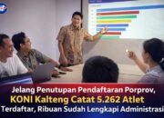 Tercatat 5.262 Atlet Mendaftar Ikuti Pekan Olahraga Provinsi Kalteng 2026