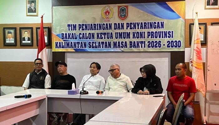 Hasnuryadi Kunjungi KONI Kalsel, Konsultasi Mekanisme Pencalonan Ketua Umum