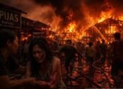 Tiga Rumah Ludes Terbakar di Kapuas, Satu Korban Alami Luka Bakar