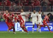 Bermain 9 Orang Real Madrid Kalah 4-3, Bayern Muenchen ke Semifinal Liga Champions