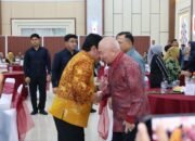 Kebersamaan Gubernur H. Muhidin dan Pangdam XXII/ Tambun Bungai dalam Ramah Tamah Bersama Forkopimda Kalsel dan Kalteng