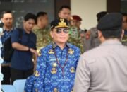 Gubernur Pimpin Apel Gelar Pasukan dan Sapras Karhutla