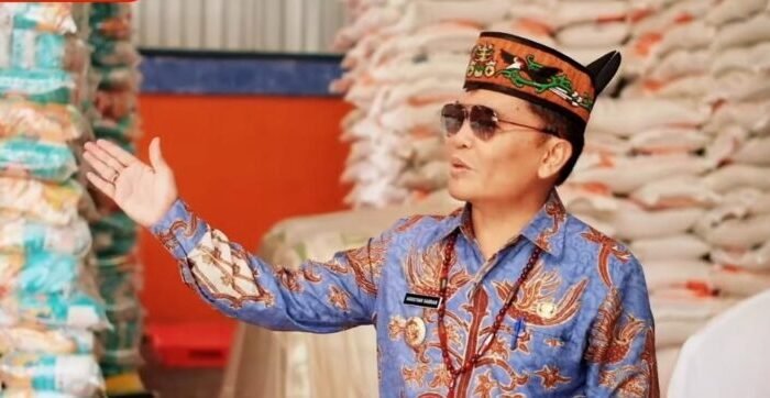 Sidak Bulog, Gubernur Kalteng Jamin Stok Beras Aman