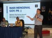 Mahasiswa Ilmu Komunikasi ULM Pelajari Praktik Government Public Relations di Kanwil Kemenkum Kalsel