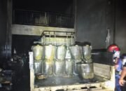 Sebuah Ruko dan Sembilan Kendaraan di Palangka Raya Ludes Terbakar