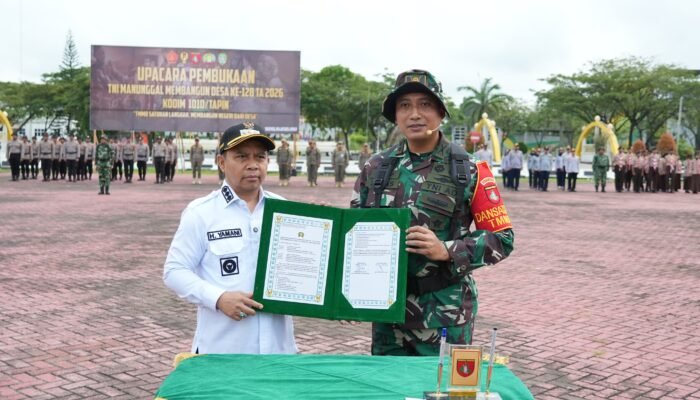 Jalan Desa Dibuka, TMMD Tapin Didorong Jadi Motor Ekonomi