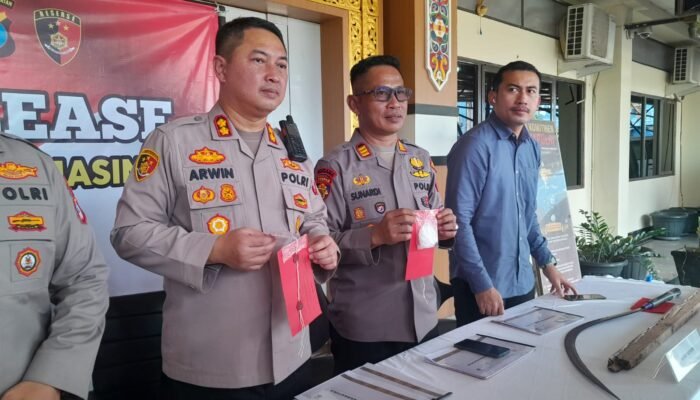 Polsek Banjarmasin Utara Ungkap Kasus Narkotika, Sita Puluhan Gram Sabu