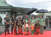 Ketua Persit KCK Daerah XXII/Tambun Bungai Kunjungi Kodim 1002/HST