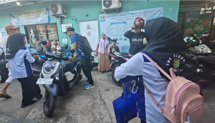 Puluhan Siswa SMKN 1 Amuntai Dilarikan ke Rumah Sakit, Diduga Keracunan Makanan