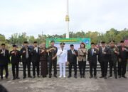 Wujud Sinergi Dengan Pemerintah, Dandim 1016/Plk Hadiri Upacara Peringatan Otonomi Daerah ke – XXX