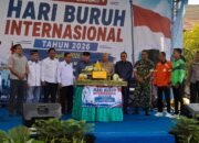 May Day di Mapolresta Banjarmasin Diwarnai Aksi Solidaritas dan Seruan Hapus Outsourcing