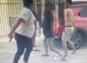 Aksi di Depan Arena H dan H Gym Banjarmasin, Seorang Pria Menenteng Diduga Pistol