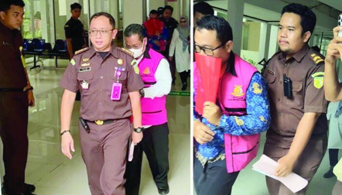 Dua Mantan Pejabat Disdik “Tertunduk Malu”