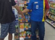 Pria Pencuri Susu Tertangkap Karyawan Indomaret