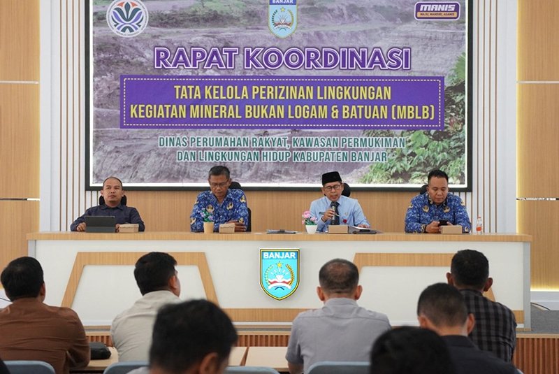 Banjar Tekankan Kepatuhan Lingkungan Pelaku Usaha MBLB 1 4 mtp1